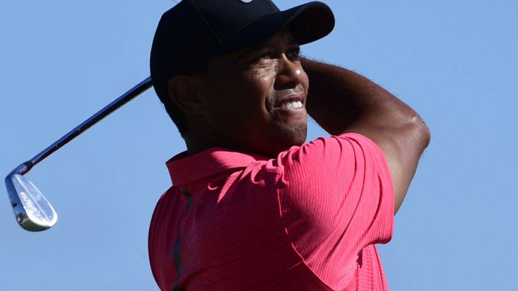 Tiger Woods will sich auf dem Golfplatz wieder ganz im Element fühlen