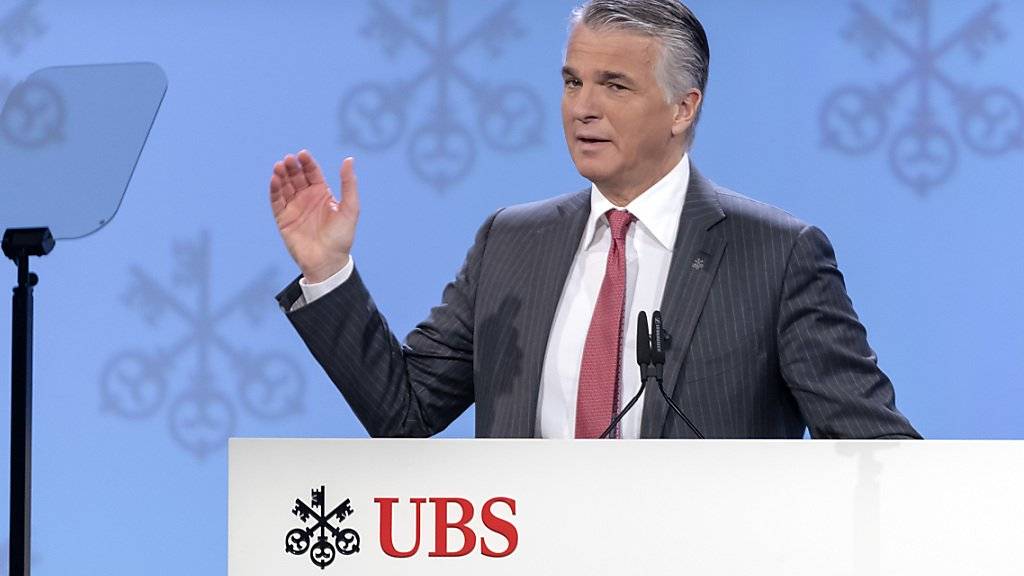 Warnt vor Risiken bei der Schweizerischen Nationalbank: UBS-CEO Sergio Ermotti. (Archivbild)
