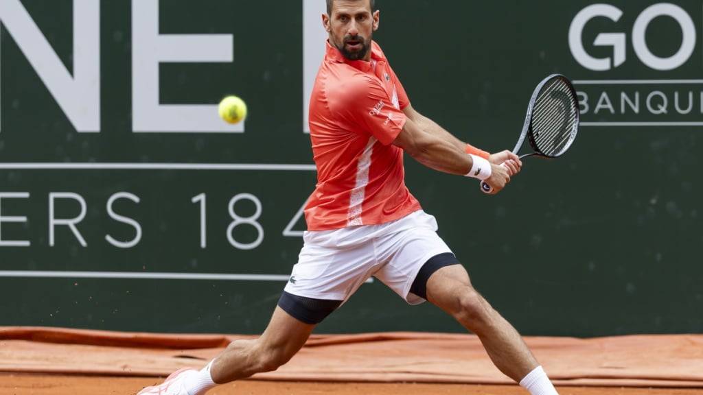 Novak Djokovic gastiert wie vor einem Jahr am Geneva Open