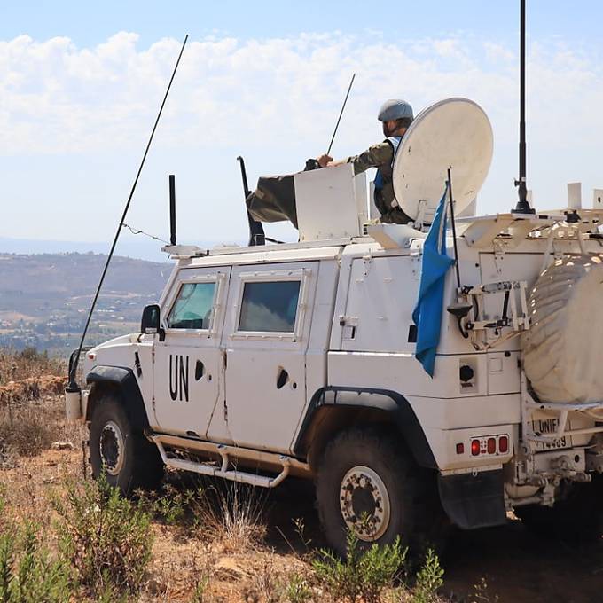 Schweiz fordert von Israel Angriff–Stopp gegen Unifil im Libanon