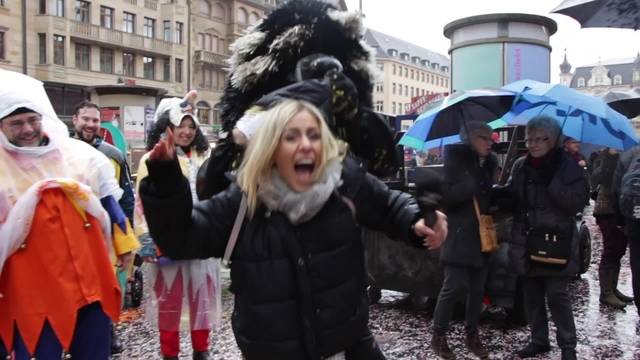 Dara & Studer an der Basler Fasnacht