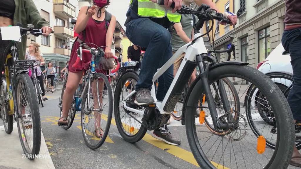 Velo-Demo Critical Mass ist bewilligungspflichtig