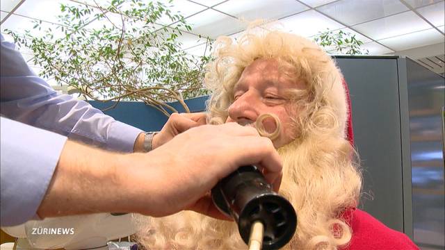 Samichlaus-Friseur sorgt für schöne Bärte