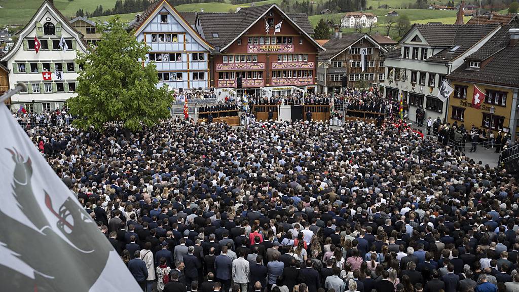 Ende April 2024 befürwortete die Landsgemeinde in Appenzell die Revision der Kantonsverfassung. (Archivbild)
