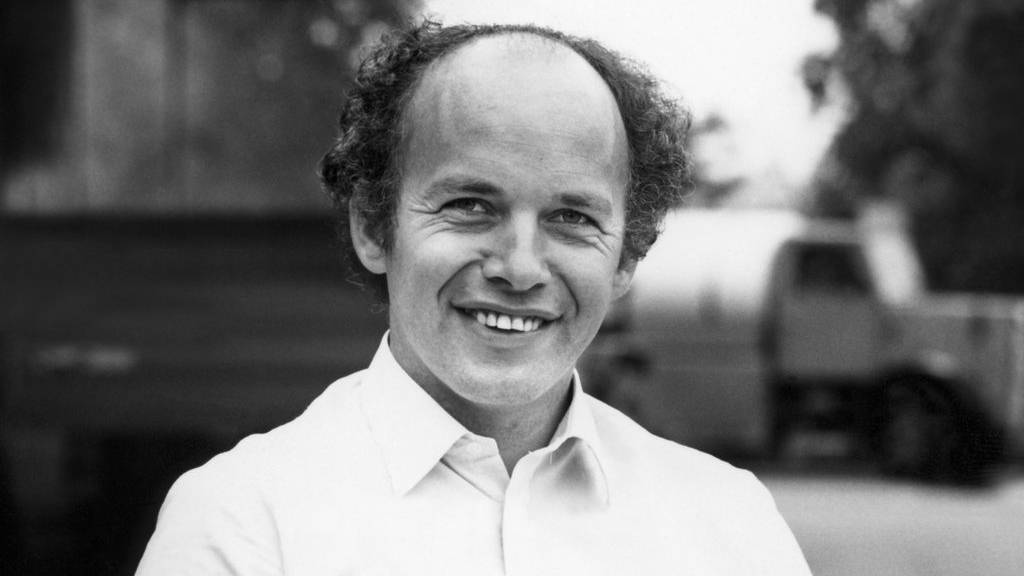 Portrait des SVP-Politikers Ueli Maurer 1987 in Zuerich. (KEYSTONE/Str)