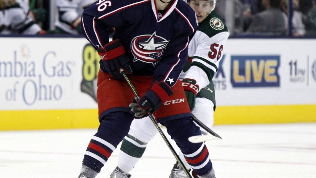 Dean Kukan kam zum Ende der letzten Saison mit den Columbus Blue Jackets zu acht Einätzen in der NHL