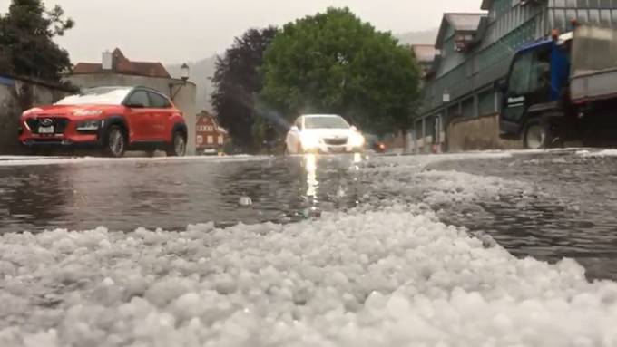 Heftiges Unwetter über dem FM1-Land