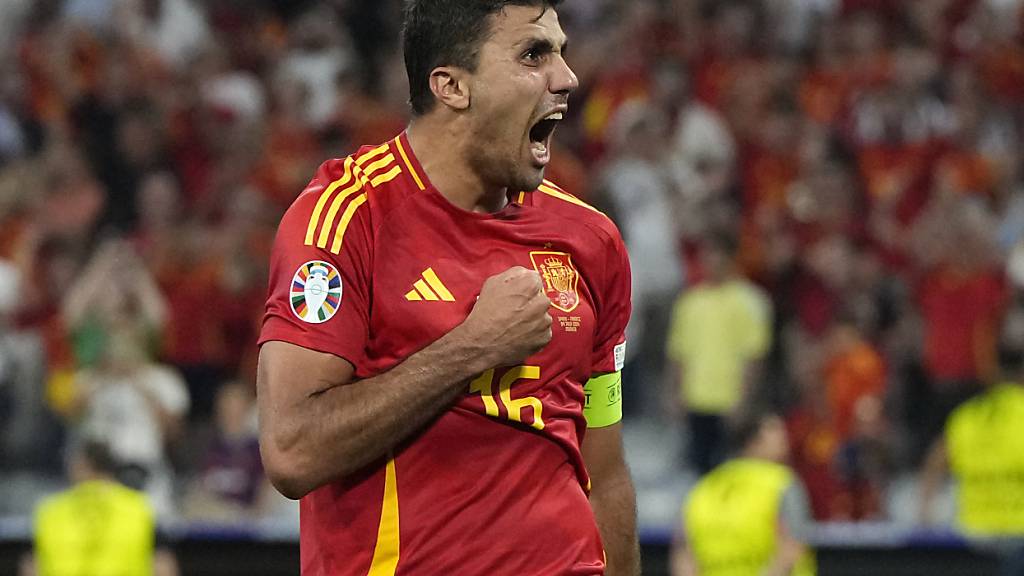 Rodri war für die UEFA der bester Spieler der EM