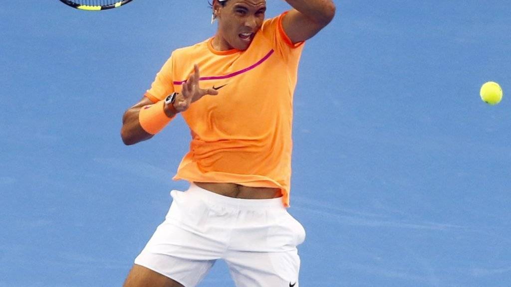 In der Krise: Rafael Nadal scheiterte auch in Peking wieder früh