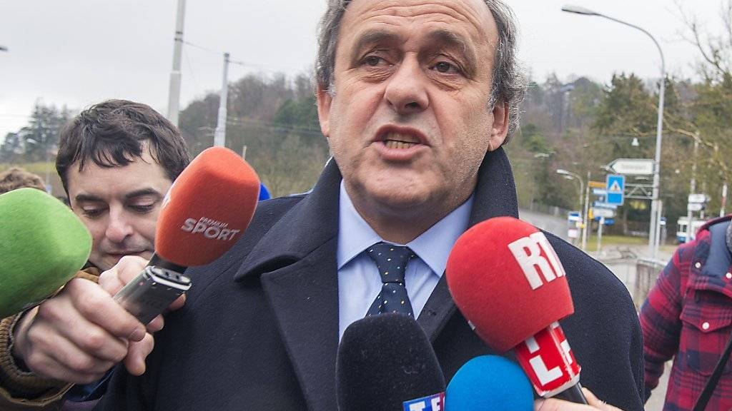 Michel Platini wehrt sich vor dem CAS in Lausanne