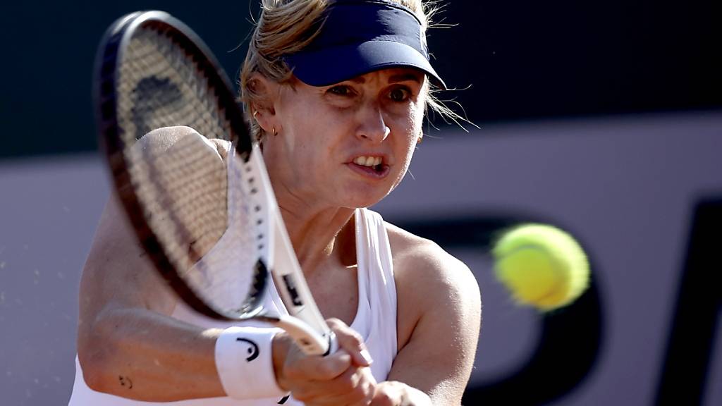 Jil Teichmann erkämpfte sich den wichtigen Sieg gegen die routinierte Belgierin Wickmayer