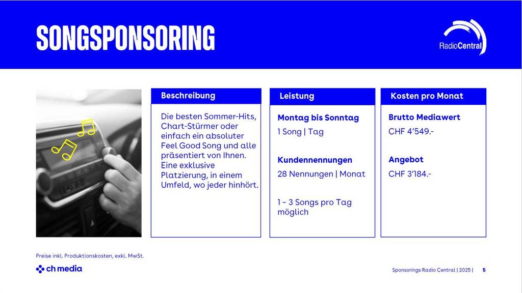 Song - Radio Central