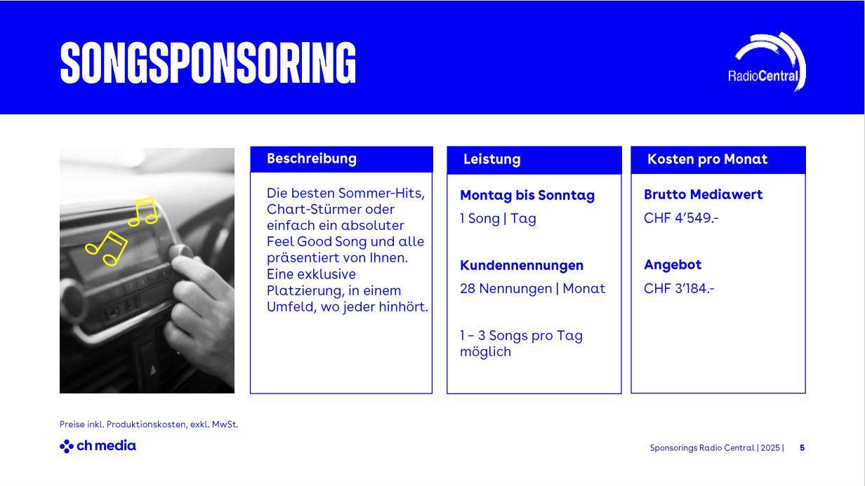 Song - Radio Central