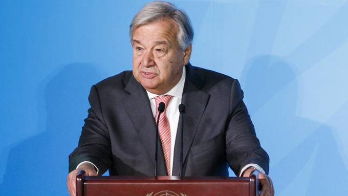 Uno-Generalsekretär warnt vor Bruch der Welt