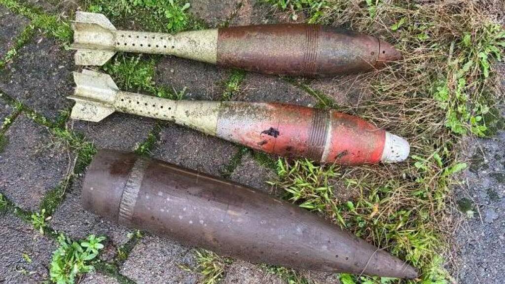 Entdeckung bei Erste-Hilfe-Einsatz: Mörsergranaten lagen in Seetaler Garten