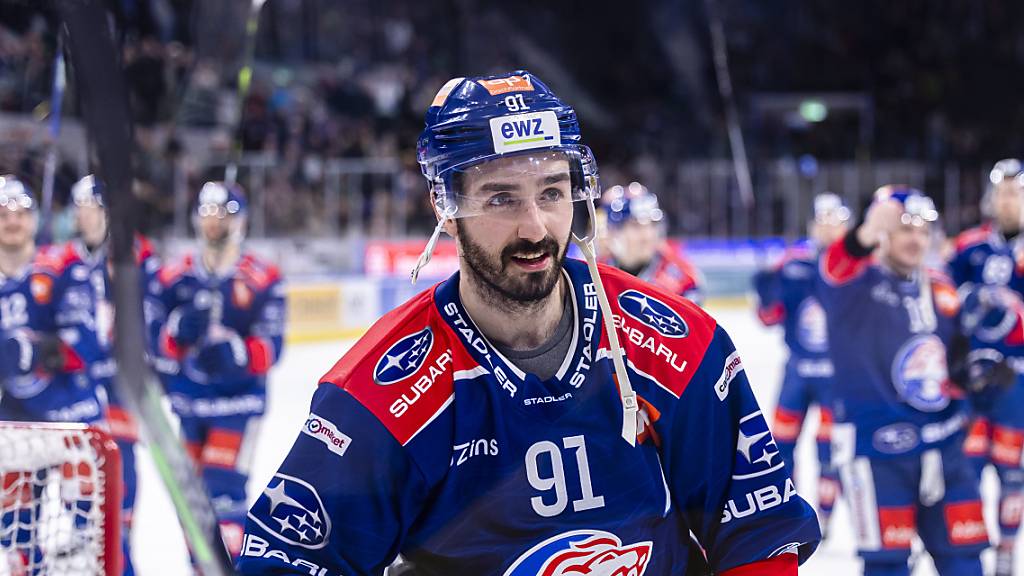 Matchwinner: Veteran Denis Hollenstein schoss die ZSC Lions gegen den SC Bern zum Sieg