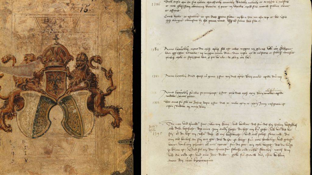 Das älteste Bürgerbuch der Stadt Luzern aus dem Jahr 1357 mit der ersten Erwähnung der Schlacht bei Sempach 1386 ist nun online einsehbar.
