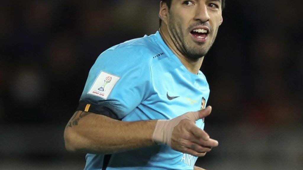 Mann des Spiels im Halbfinal der Klub-WM: Barcelonas Luis Suarez