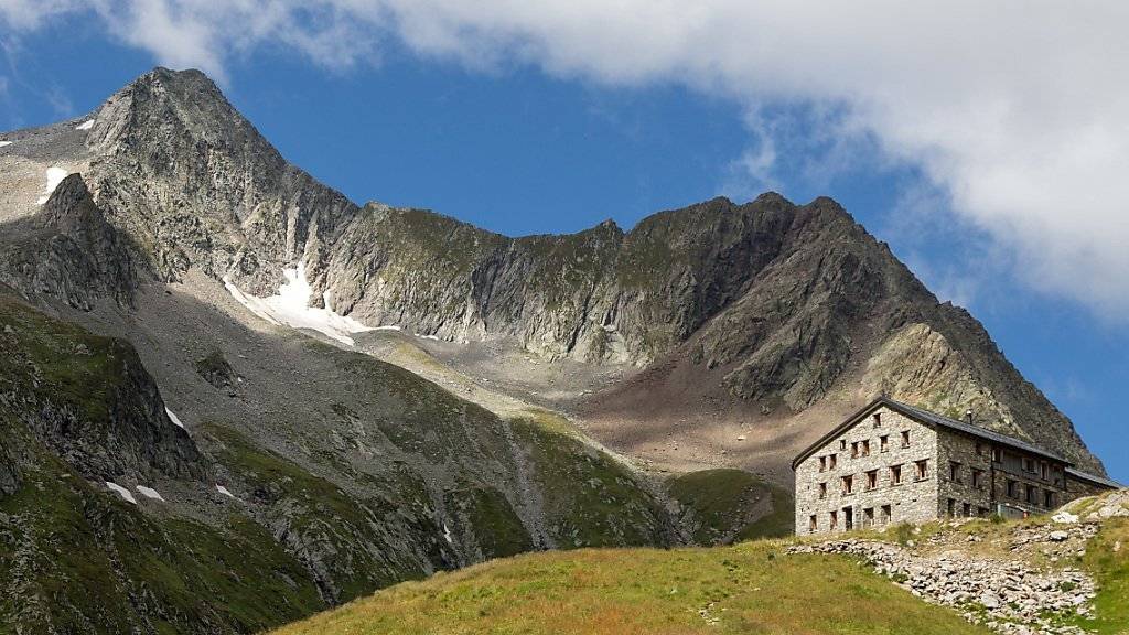 Opposition gegen zweiten Nationalpark: Bergsteiger fordern freien Routenwahl rund um die SAC Terrihütte am Rand der Greina-Hochebene im Bündern Oberland.