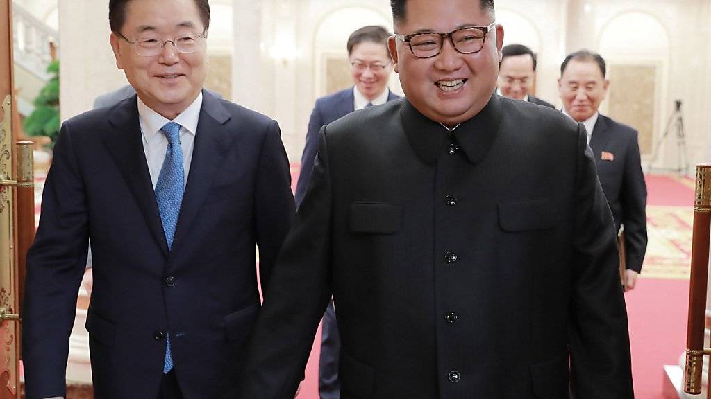 Der Termin für ein weiteres Gipfeltreffen zwischen den Staatsoberhäuptern Nord- und Südkoreas ist festgelegt worden. (Archivbild)
