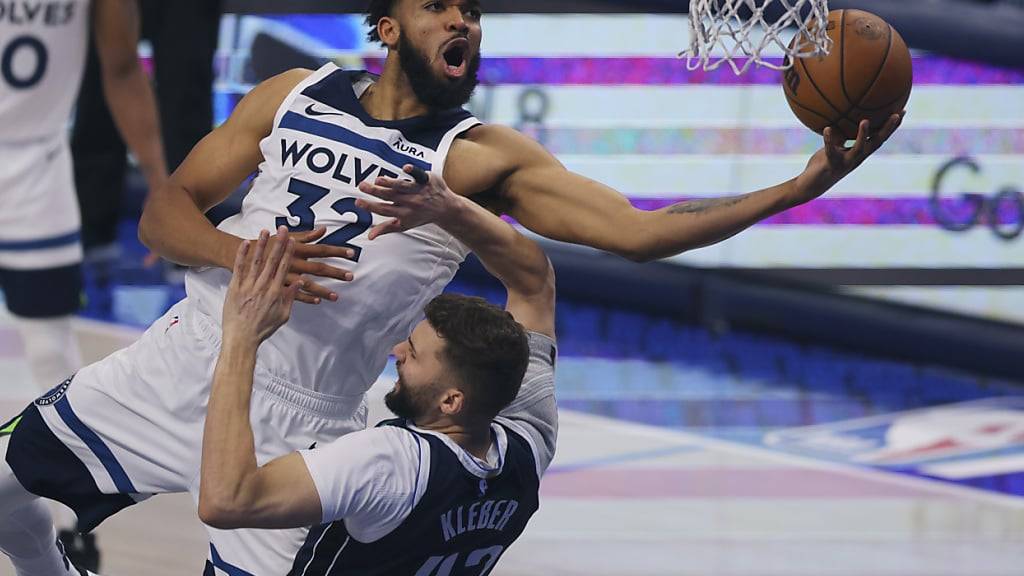 Minnesotas Karl-Anthony Towns glänzt in der zweiten Halbzeit