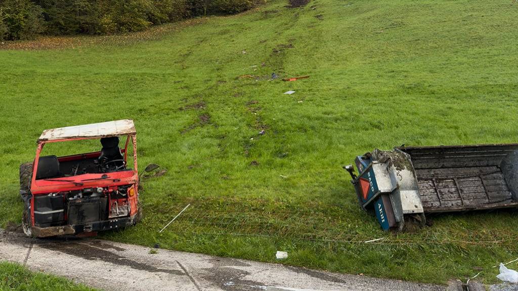 Beim Arbeitsunfall im Gebiet Flüe in Giswil OW kam es am Mittwoch zu einem schweren Arbeitsunfall.