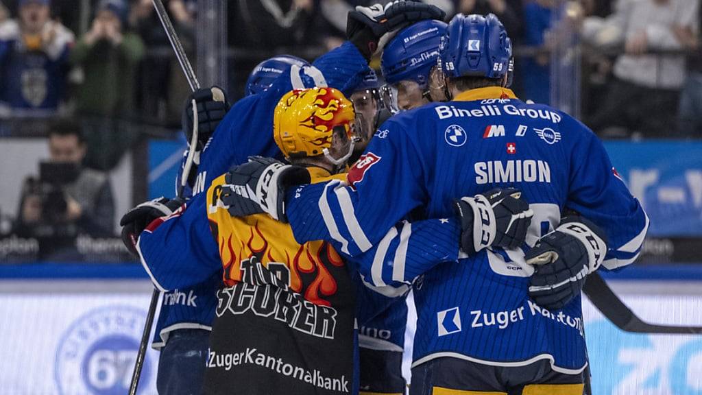 Der EV Zug schlägt den SC Bern im entscheidenden siebten Spiel und steht zum fünften Mal in Serie im Playoff-Halbfinal