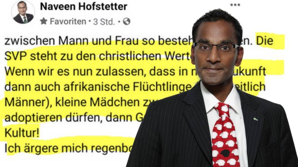 Nach üblem Facebook-Post: Staatsanwaltschaft erhebt Anklage gegen Naveen Hofstetter