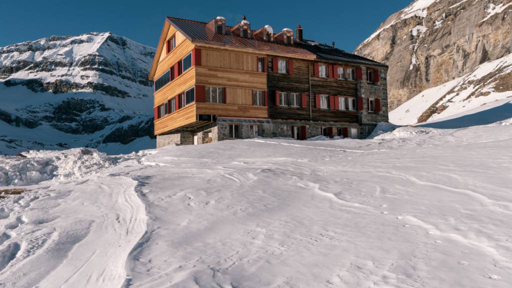 Die Lämmerenhütte im Wallis auf 2507 Metern ist der Spitzenreiter unter den SAC-Hütten. (Archivbild)