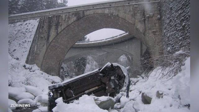 Verkehrsunfälle wegen Schnee und Glätte