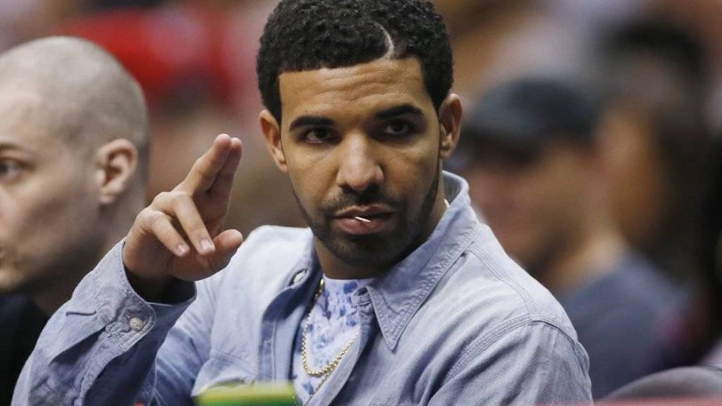 Rapper Drakes neue Scheibe verkauft sich auf Spotify sogar noch schneller als diejenige des bisherigen Rekordhalters Ed Sheeran. (Archivbild)
