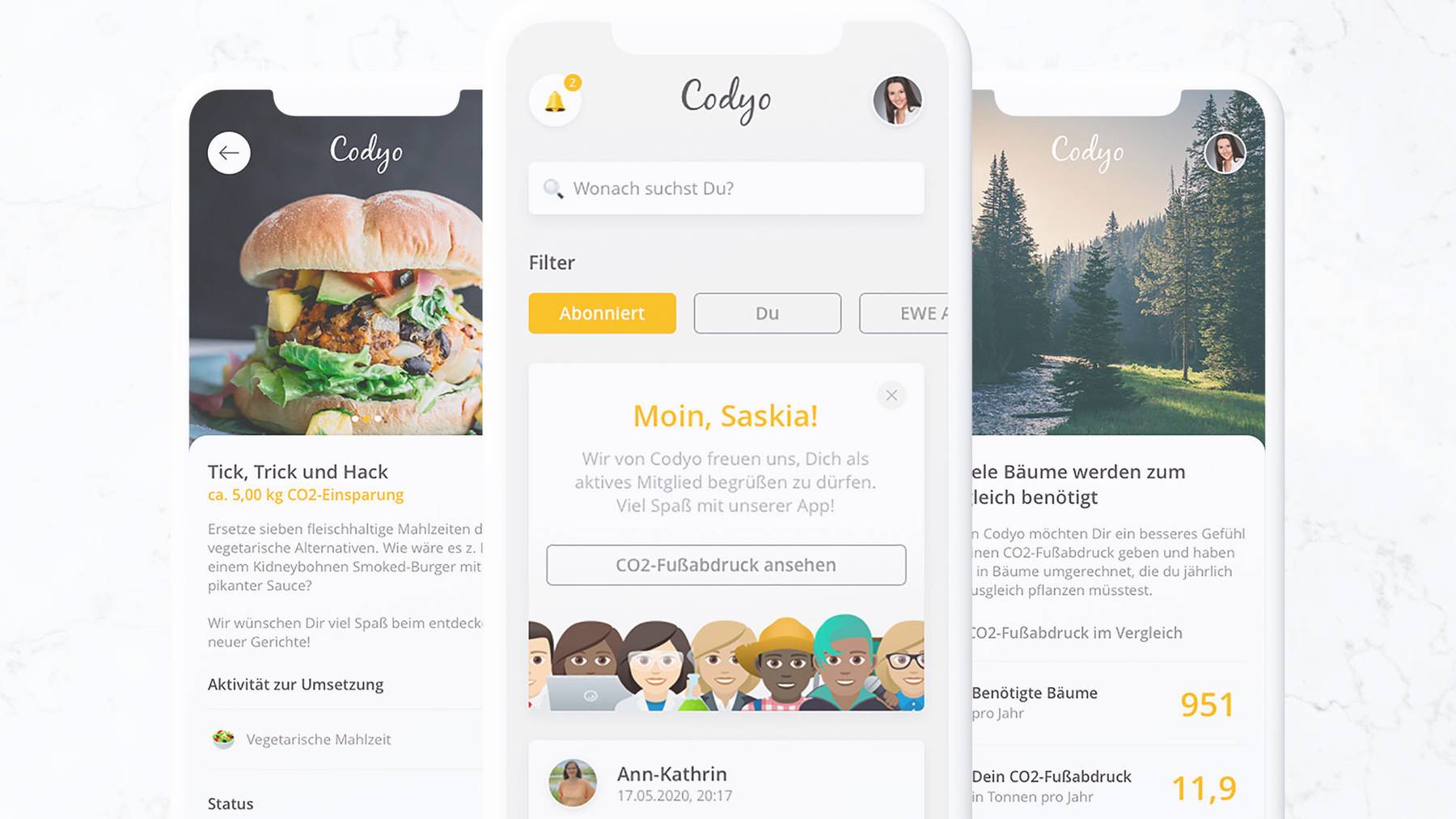 Codyo App Printscreen