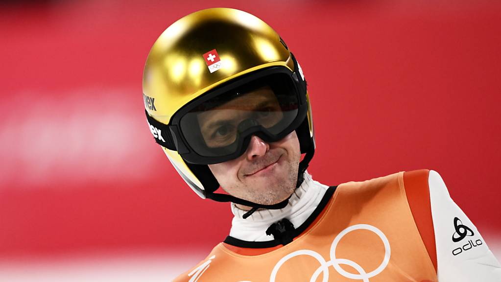 Simon Ammann bei seinen siebten Olympischen Spielen