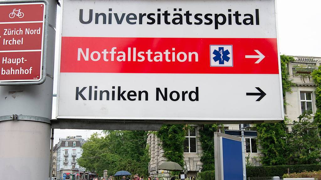 Am Unispital Zürich entstehen zwei Neubauten. Für die Finanzierung will der Regierungsrat hunderte Millionen Franken Fremdkapital aufnehmen. (Archivbild)