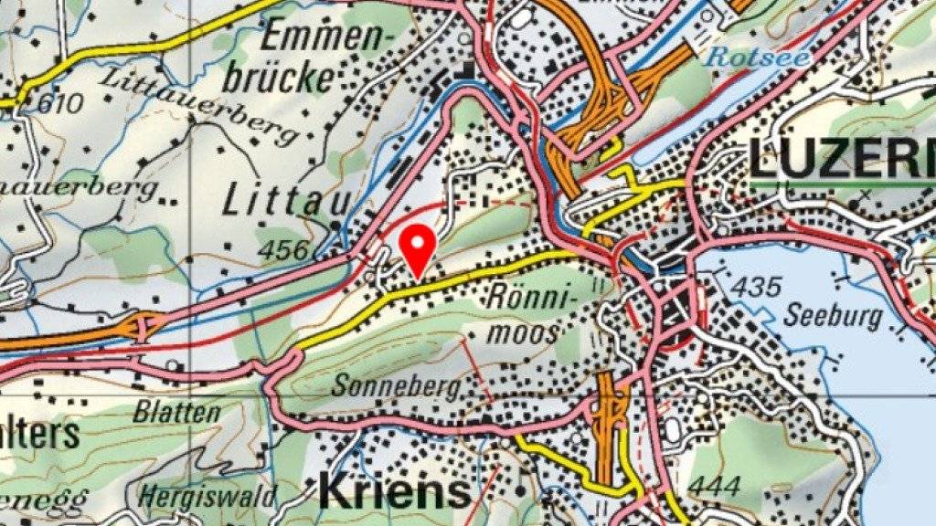 Im Luzerner Stadtteil Littau ist am Samstag ein Tötungsdelikt verübt worden.