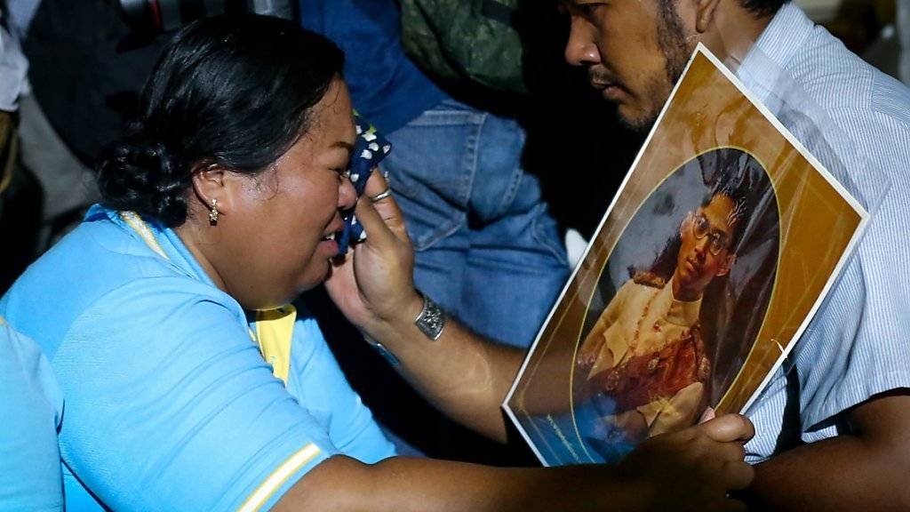 Der Tod des beliebten Monarchen hat in Thailand grosse Trauer ausgelöst. EPA/DIEGO AZUBEL