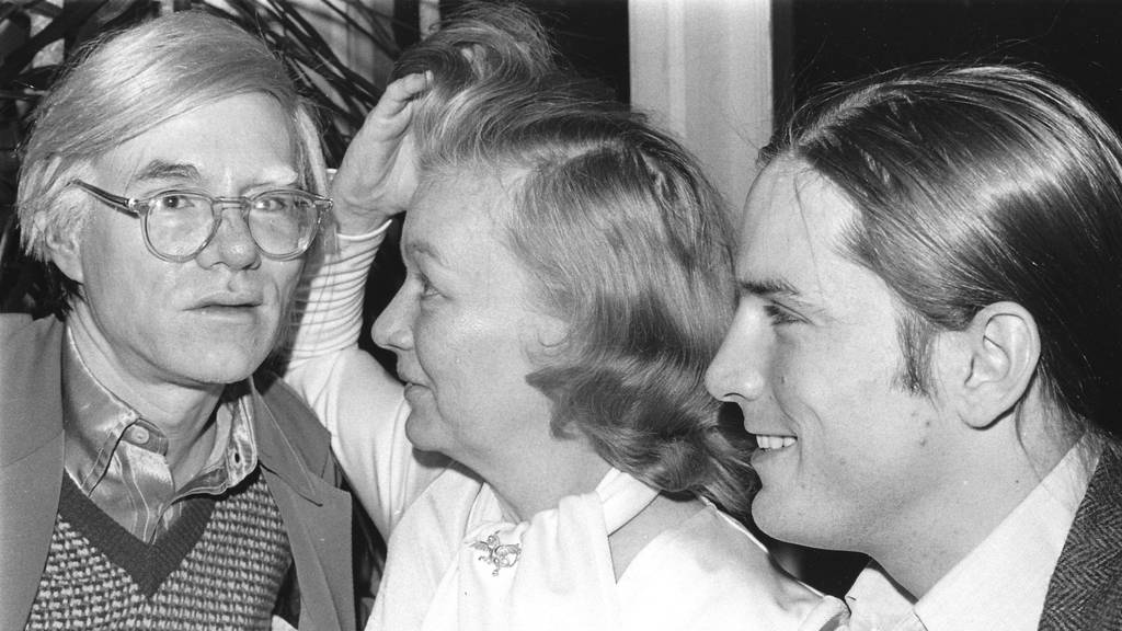 An einer Party 1971 lernte Veronica Lake Andy Warhol (links) kennen. Er wollte sie zusammen mit Joe Dallesandro (rechts) für einen Film engagieren.