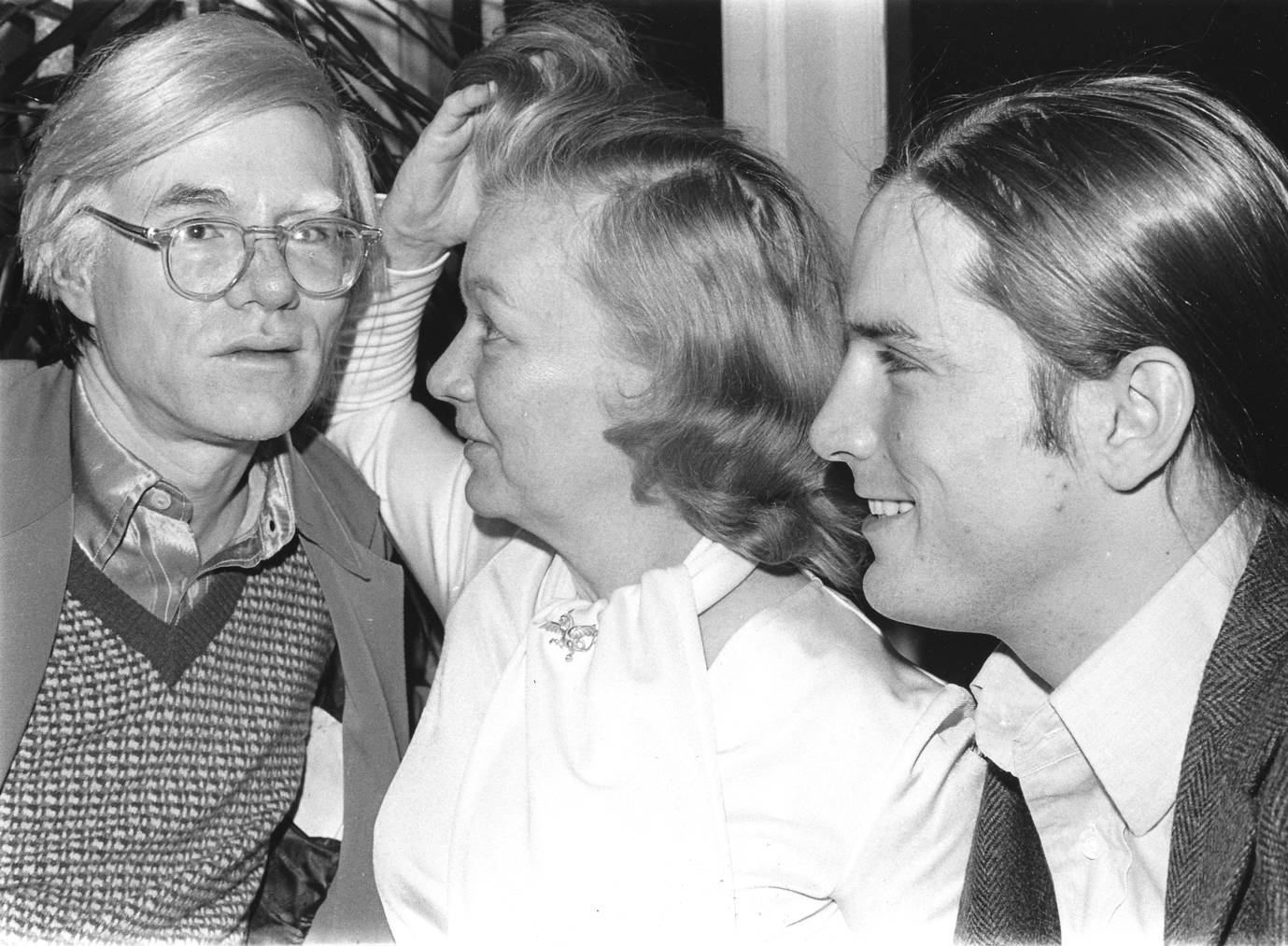 An einer Party 1971 lernte Veronica Lake Andy Warhol (links) kennen. Er wollte sie zusammen mit Joe Dallesandro (rechts) für einen Film engagieren.