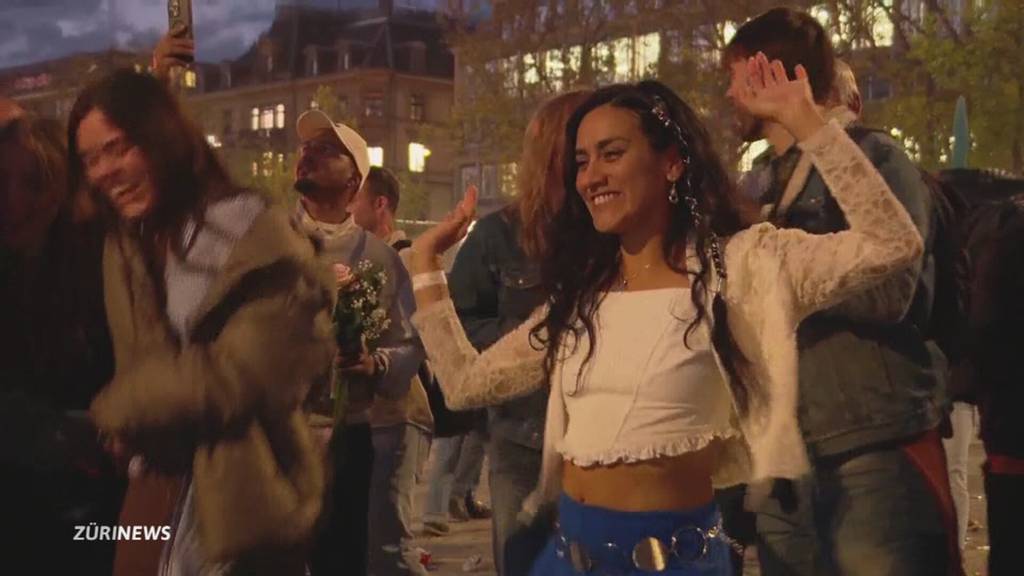 Das Volksfest nach dem Sechseläuten