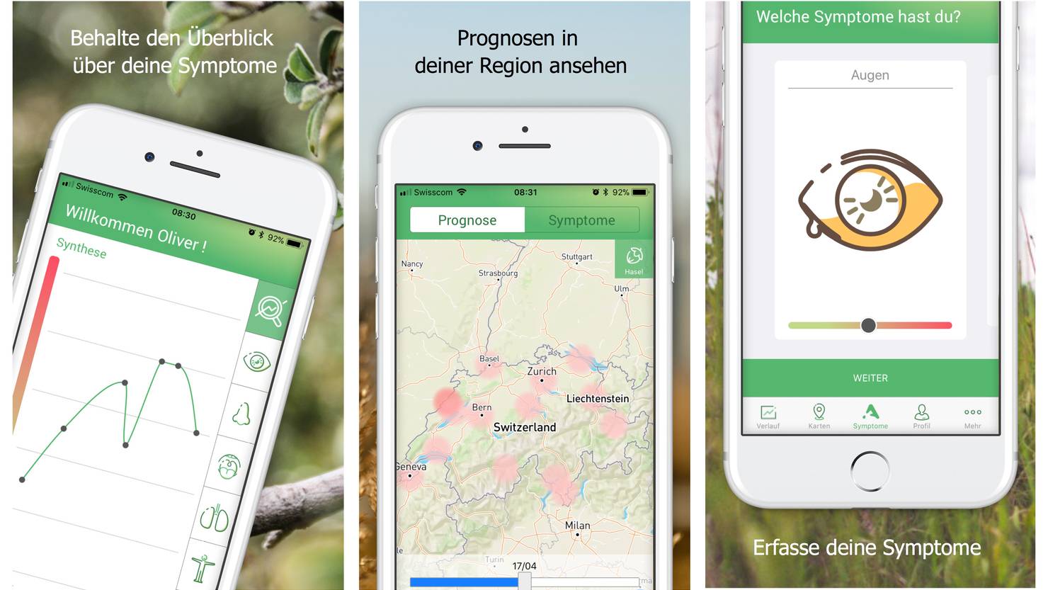 Schweizer App für Pollenallergiker Radio Pilatus