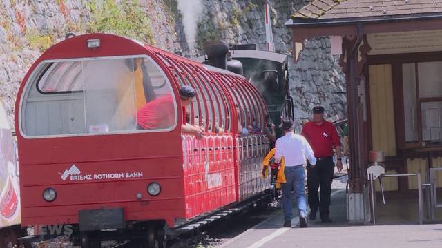 Brienzer Rothorn-Bahn geht auf Reisen