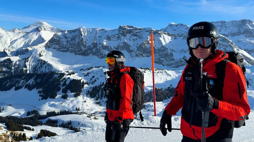 Mit der Polizei auf der Piste