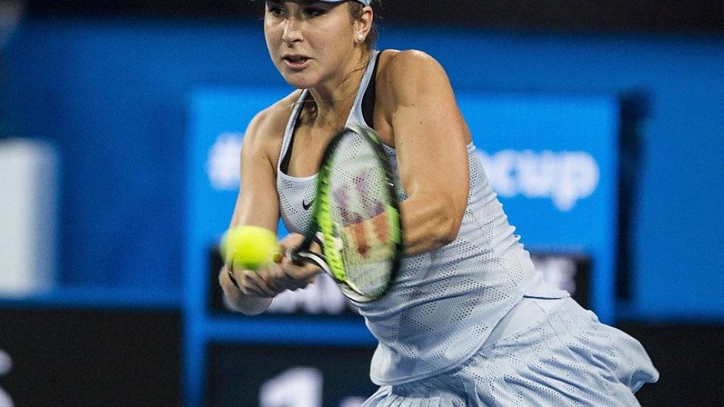 Belinda Bencic freut sich auf das Duell mit Venus Williams am Australian Open