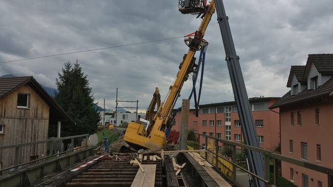 Haus in Oberwil bei Zug evakuiert