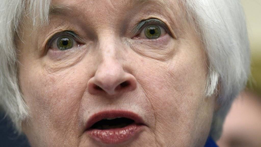 Janet Yellen, die Chefin der amerikanischen Notenbank Fed, lässt den Leitzins vorderhand unverändert. (Archiv)