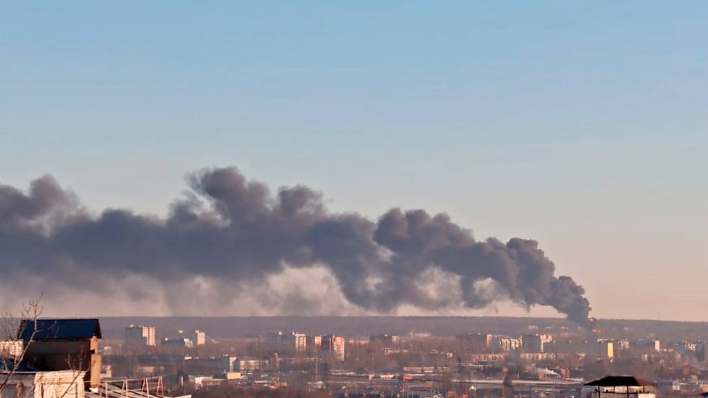 HANDOUT - Die Lage in Kursk ist angespannt. Foto: ---/Administration of the Kursk region of Russia via AP/dpa