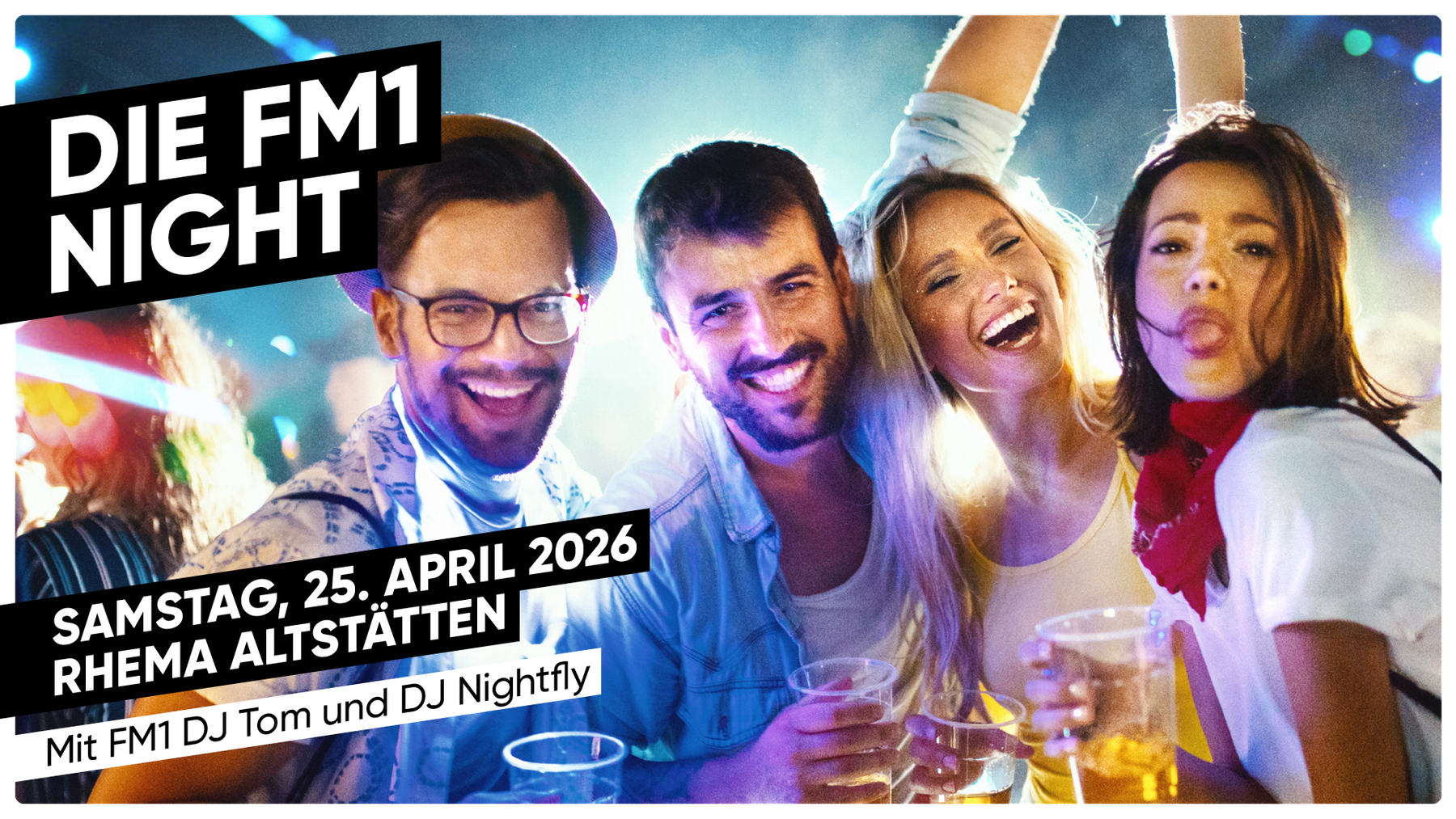 Die grosse FM1 Night an der RHEMA