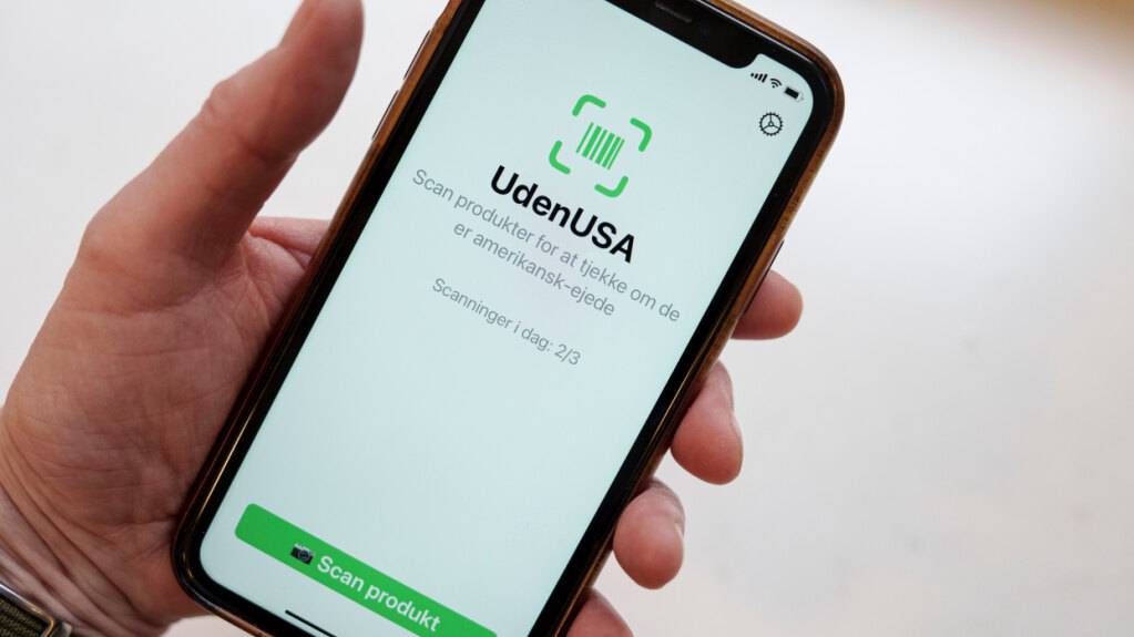 Viele Dänen haben eine grosse Wut auf die USA - und lassen die beim Einkaufen raus. Mit Hilfe von Apps vermeiden sie gezielt amerikanische Produkte. (Symbolbild)