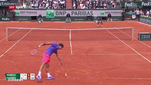 Federer und Wawrinka am French Open weiter