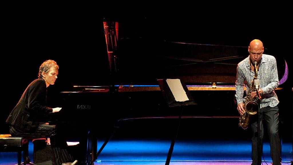 Brad Mehldau (links) und Joshua Redman spielen am 2. November 2016 im Jazznojazz-Festival in Zürich